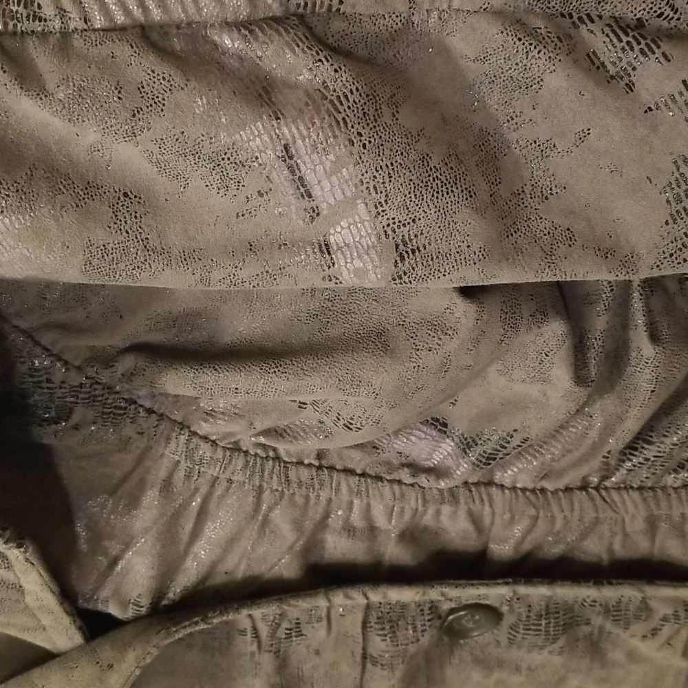 Joseph Ribkoff Snake Print Stretchy Button Up Lightweight Jacket Blazer Size 8 - Picture 2 of 6